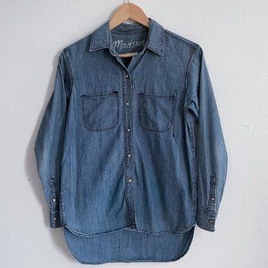 Madewell Perfect Ex-Boyfriend Chambray Shirt